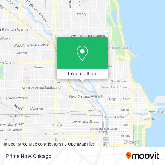 Prime Now map