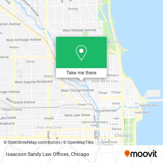 Isaacson Sandy Law Offices map