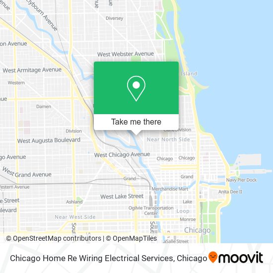 Mapa de Chicago Home Re Wiring Electrical Services