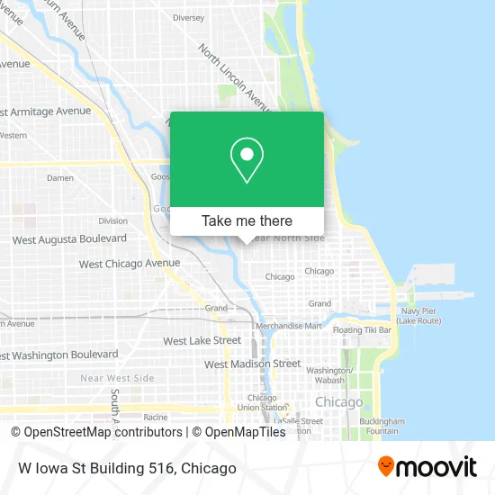 W Iowa St Building 516 map