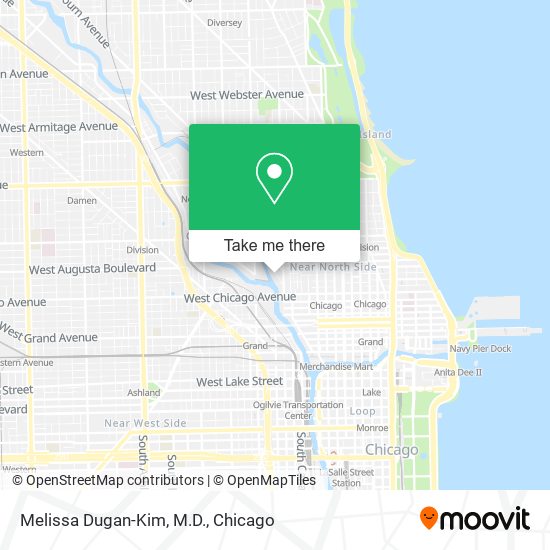 Melissa Dugan-Kim, M.D. map