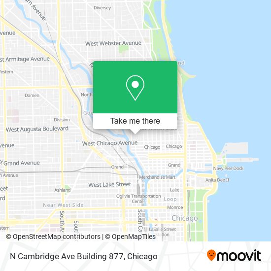 Mapa de N Cambridge Ave Building 877