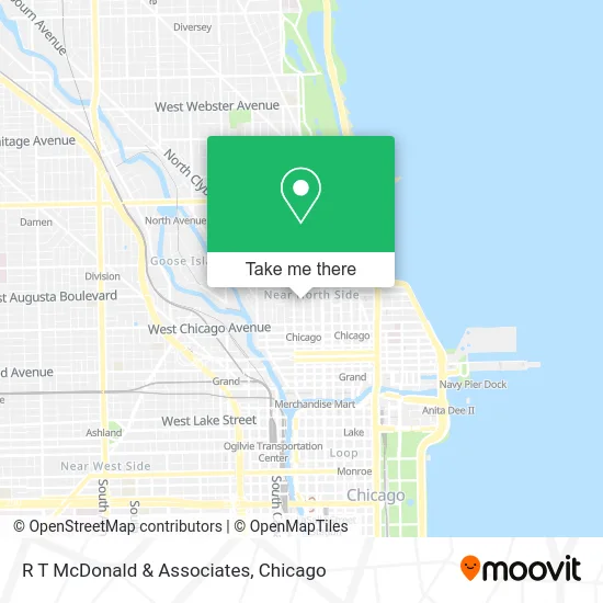 R T McDonald & Associates map