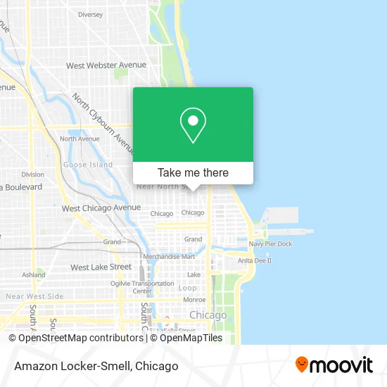 Amazon Locker-Smell map