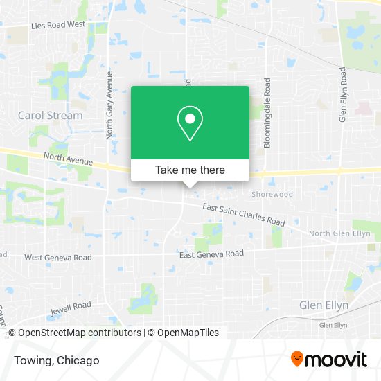 Towing map