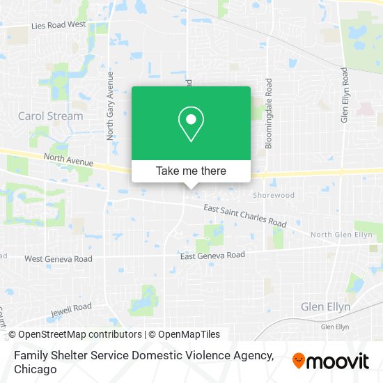 Mapa de Family Shelter Service Domestic Violence Agency