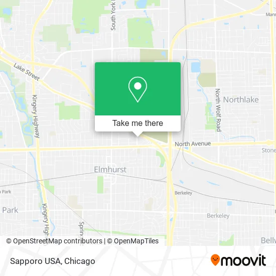 Sapporo USA map