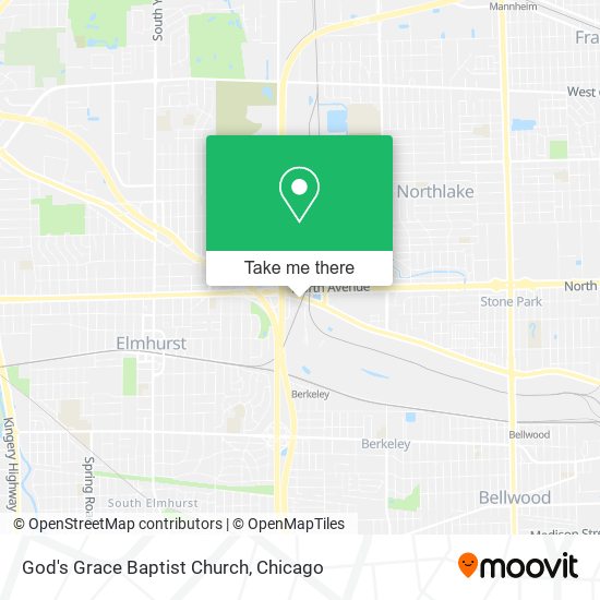 God's Grace Baptist Church map