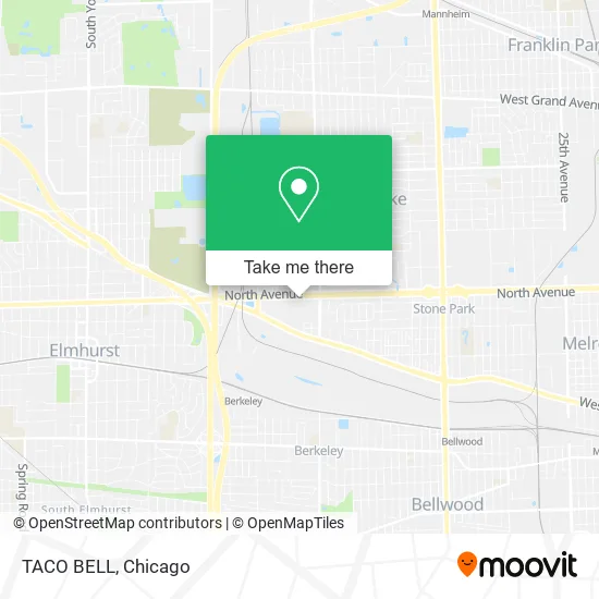 TACO BELL map