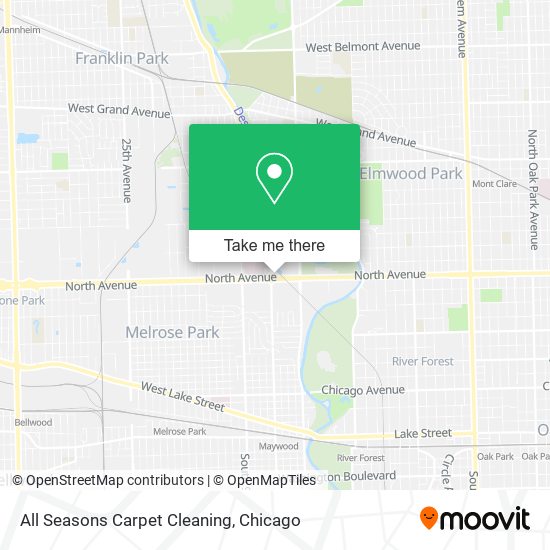 Mapa de All Seasons Carpet Cleaning