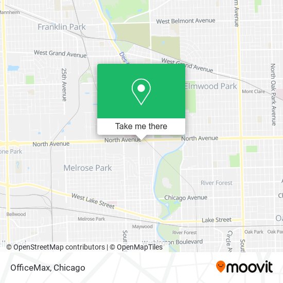 Mapa de OfficeMax