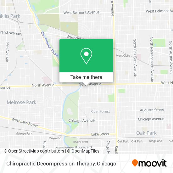 Chiropractic Decompression Therapy map