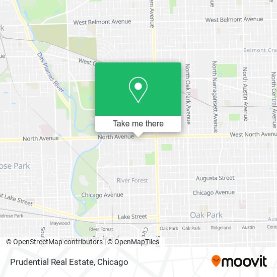 Mapa de Prudential Real Estate