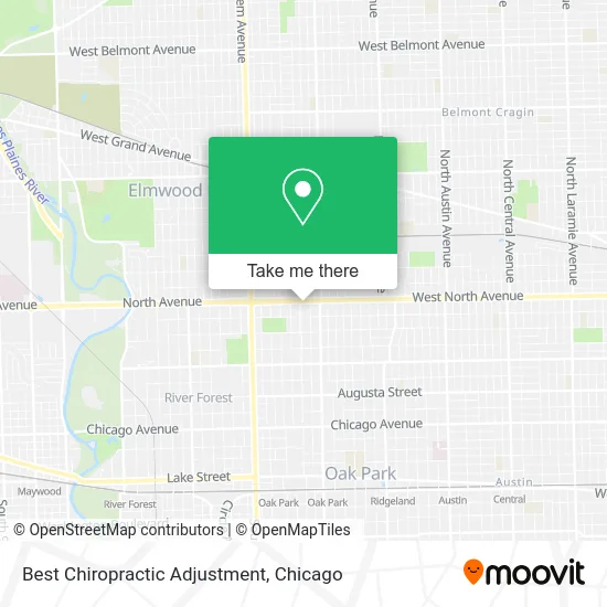 Best Chiropractic Adjustment map