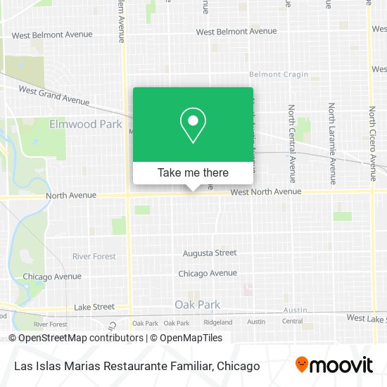 Las Islas Marias Restaurante Familiar map