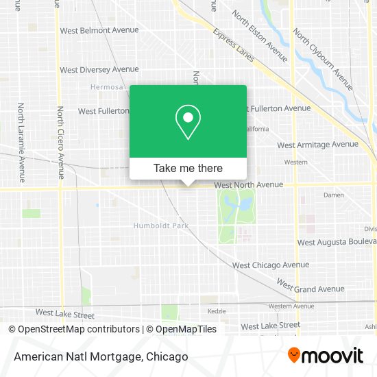 Mapa de American Natl Mortgage