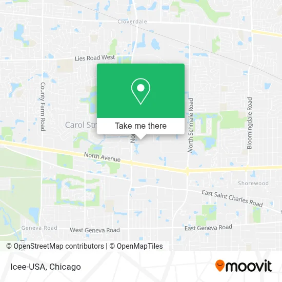 Icee-USA map