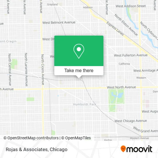 Rojas & Associates map
