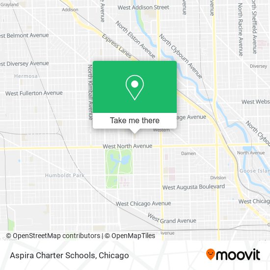 Aspira Charter Schools map