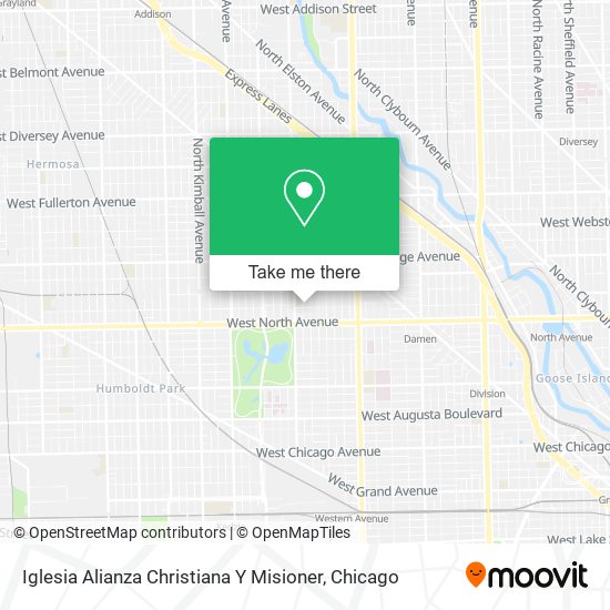 Mapa de Iglesia Alianza Christiana Y Misioner