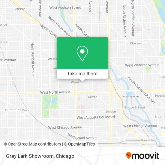 Mapa de Grey Lark Showroom