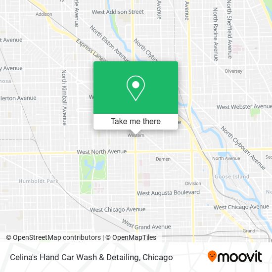 Mapa de Celina's Hand Car Wash & Detailing