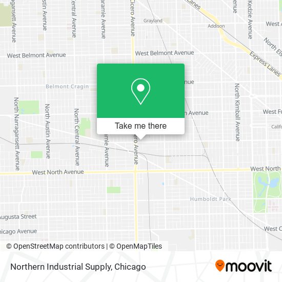 Northern Industrial Supply map