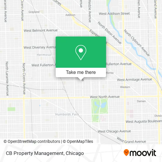Mapa de CB Property Management