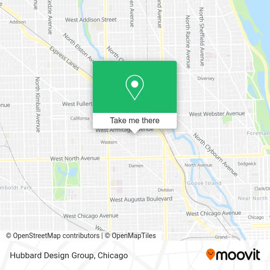 Hubbard Design Group map