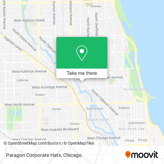 Paragon Corporate Hats map