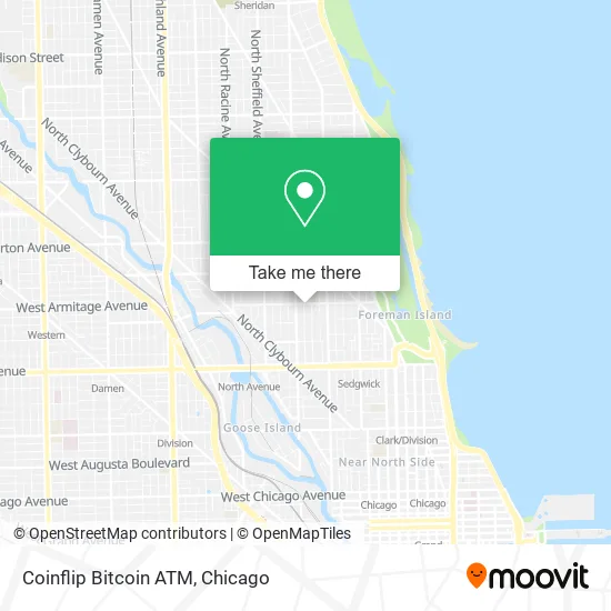 Coinflip Bitcoin ATM map