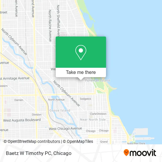 Baetz W Timothy PC map