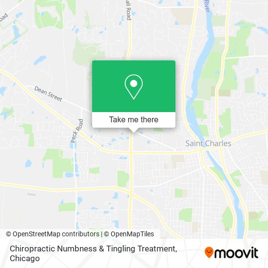 Mapa de Chiropractic Numbness & Tingling Treatment