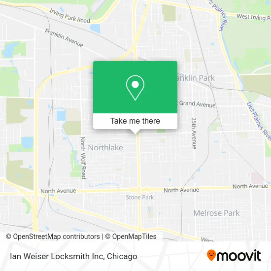 Ian Weiser Locksmith Inc map