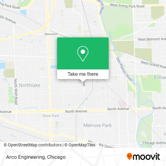 Arco Engineering map