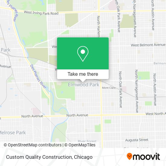 Mapa de Custom Quality Construction