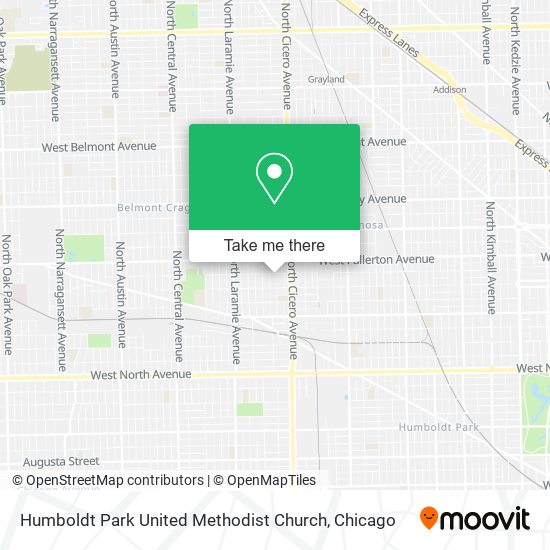 Humboldt Park United Methodist Church map