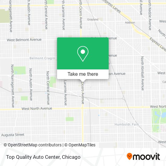 Top Quality Auto Center map