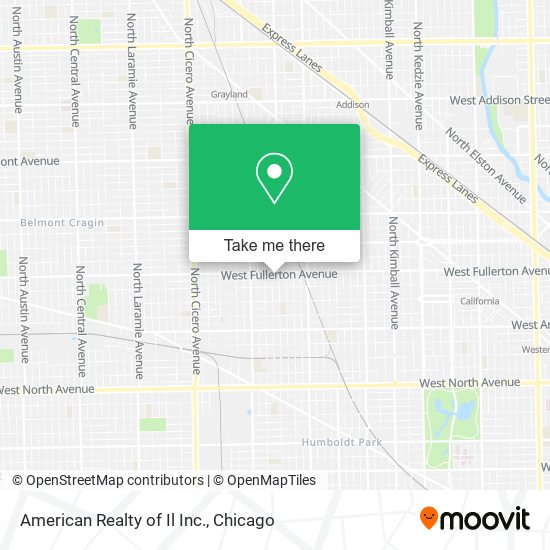 American Realty of Il Inc. map