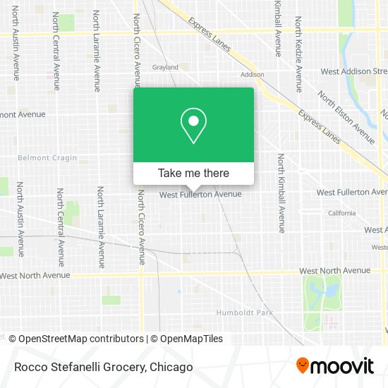 Rocco Stefanelli Grocery map