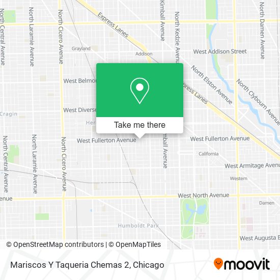 Mariscos Y Taqueria Chemas 2 map