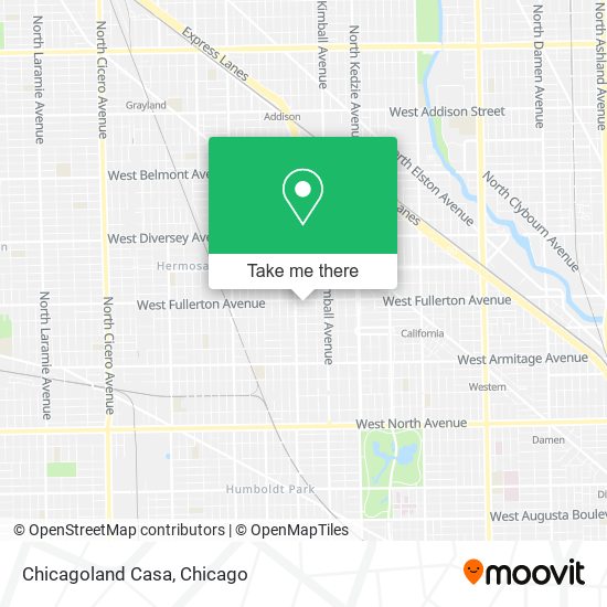 Mapa de Chicagoland Casa