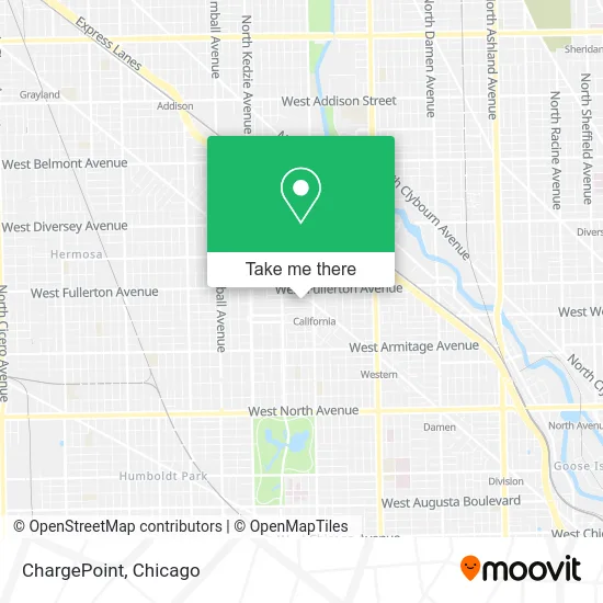 ChargePoint map