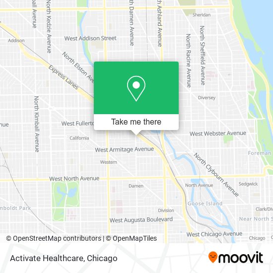 Mapa de Activate Healthcare