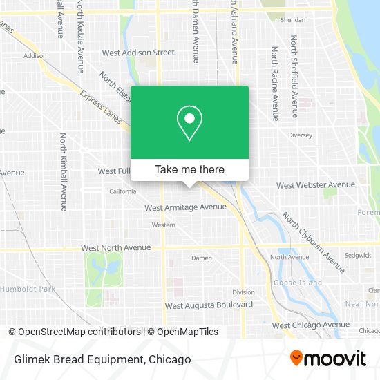 Glimek Bread Equipment map