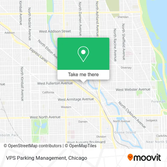 VPS Parking Management map
