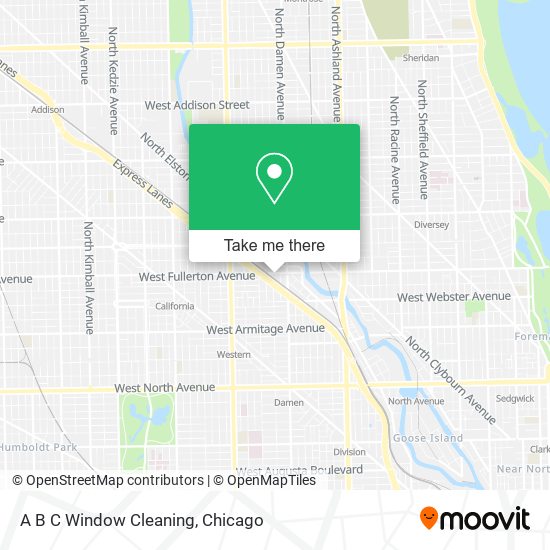 Mapa de A B C Window Cleaning