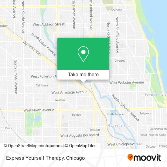 Express Yourself Therapy map
