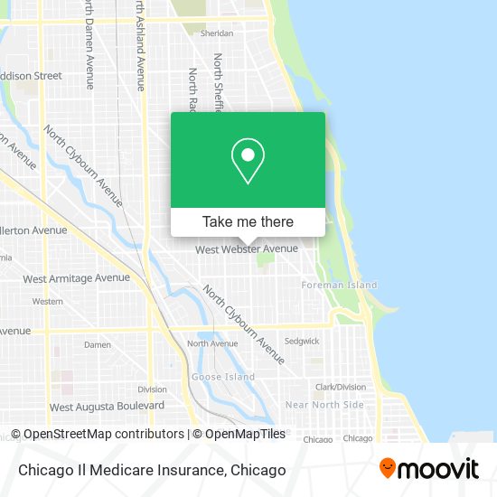 Mapa de Chicago Il Medicare Insurance