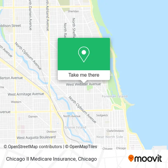Chicago Il Medicare Insurance map